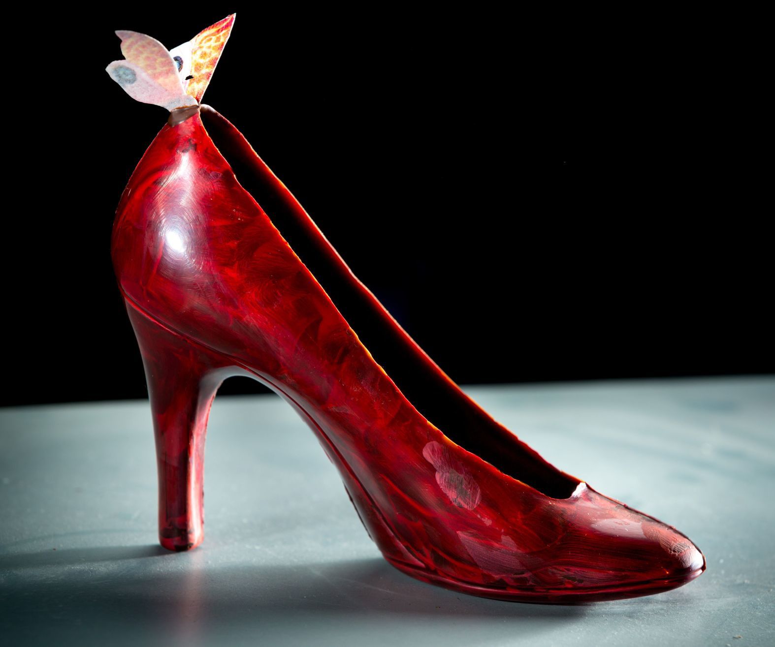 Chocolate shoe